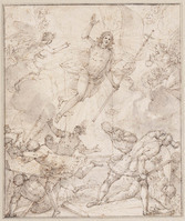 K I 080
<br/>
Opstanding van Christus
<br/>
<em>Anoniem It, Toscane (16de - 17de eeuw)</em>